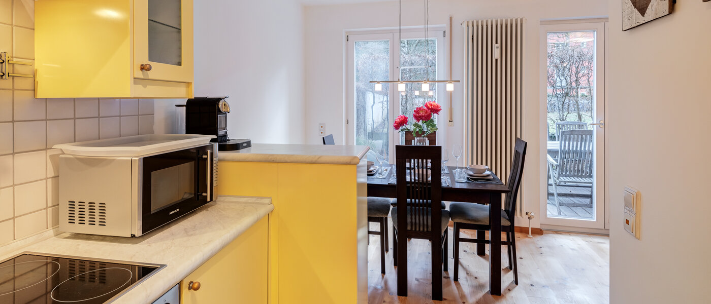 квартира München Thalkirchen 03 кухня 4680