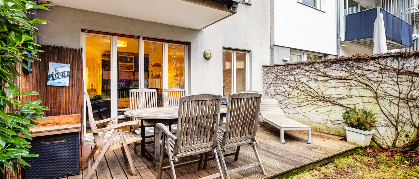 квартира München Thalkirchen 02 терраса 4680