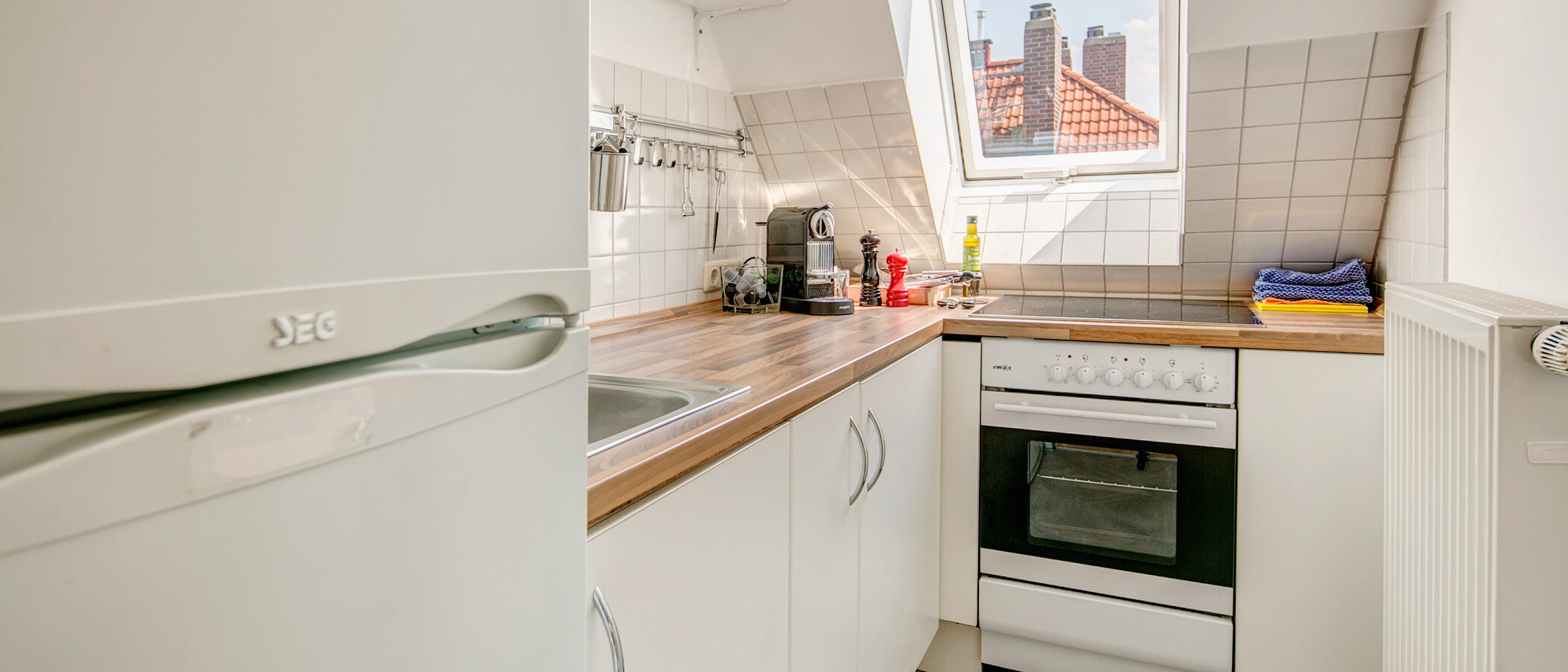 мансардная квартира München Maxvorstadt - Rund um den Josephsplatz 01 кухня 4683