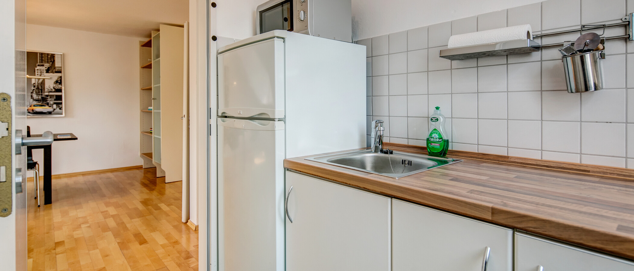 мансардная квартира München Maxvorstadt - Rund um den Josephsplatz 02 кухня 4683