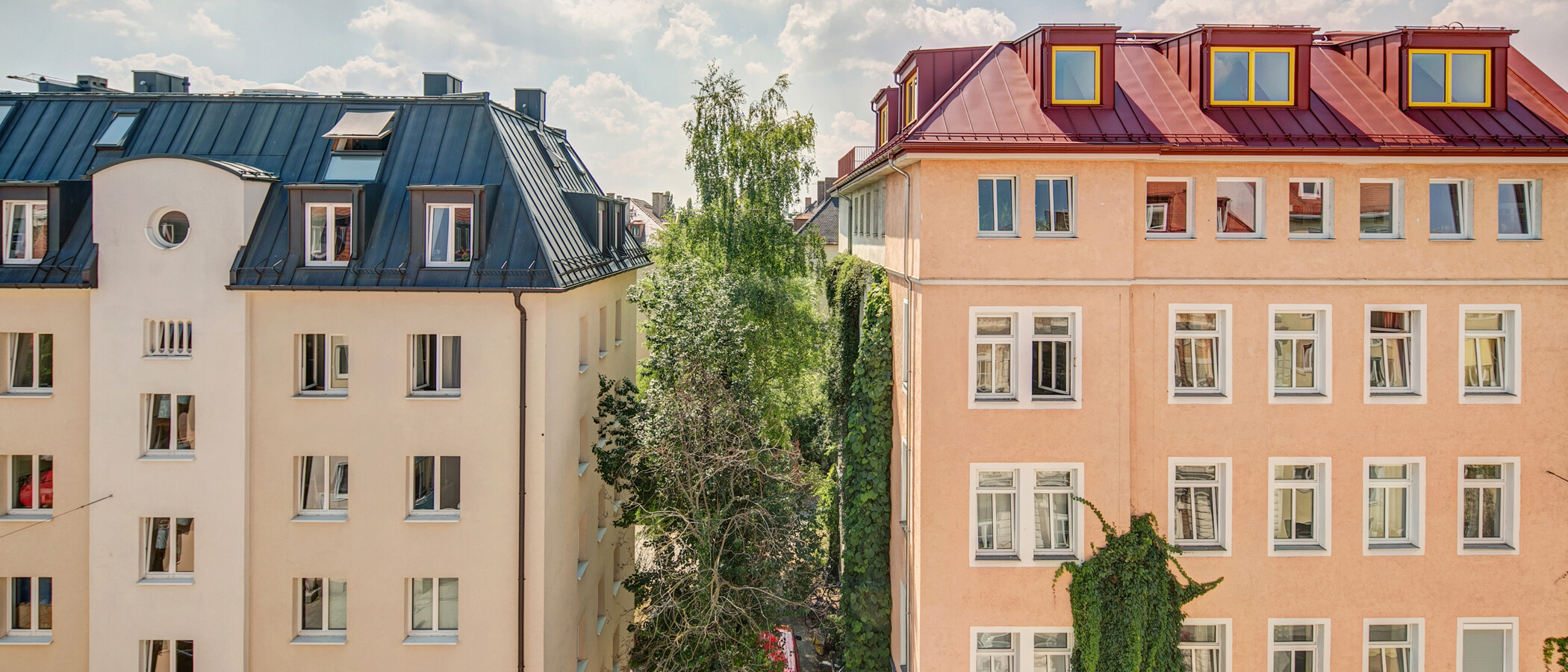 мансардная квартира München Maxvorstadt - Rund um den Josephsplatz 03 вид из окна 4683