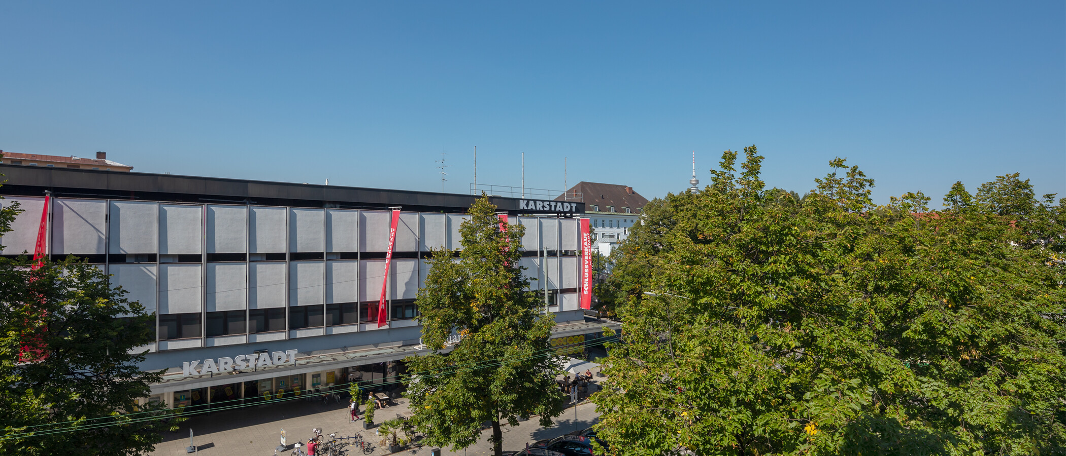 квартира München Schwabing-West 01 вид из окна 4685