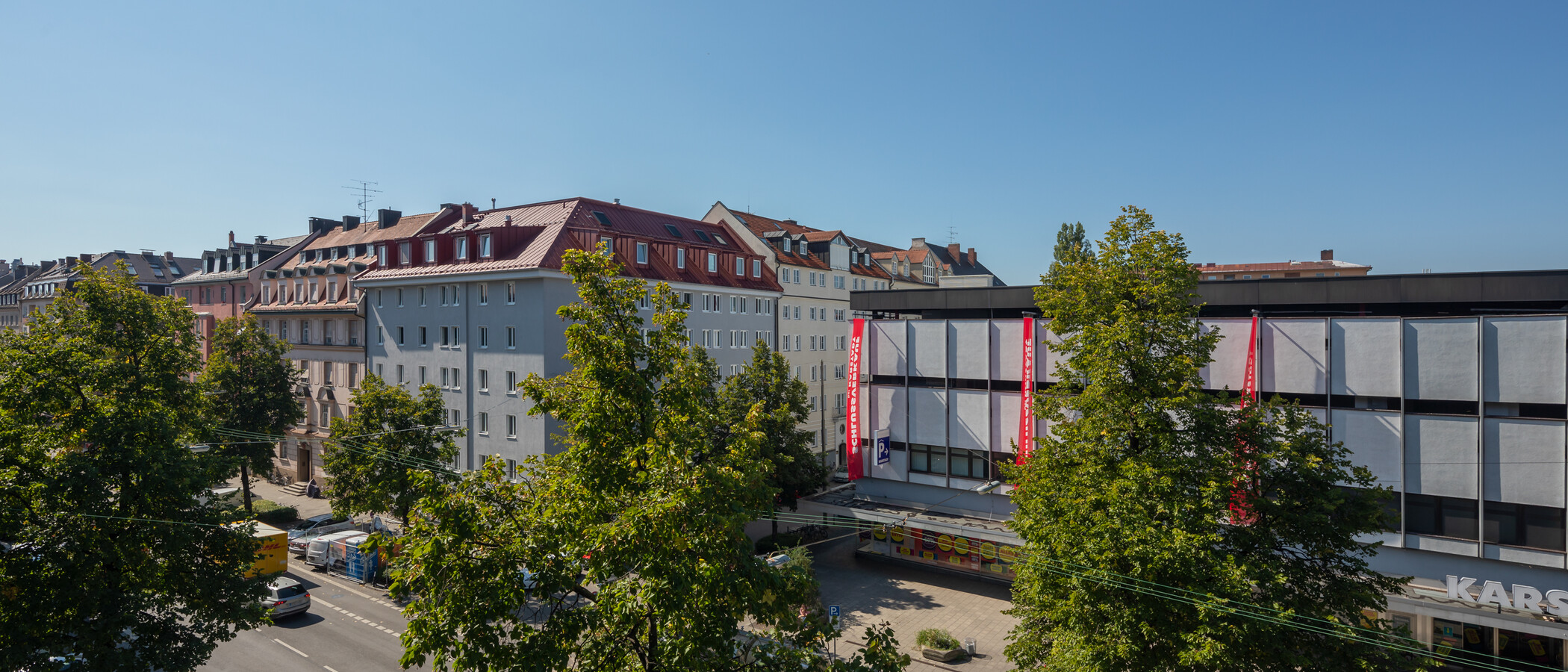 квартира München Schwabing-West 02 вид из окна 4685