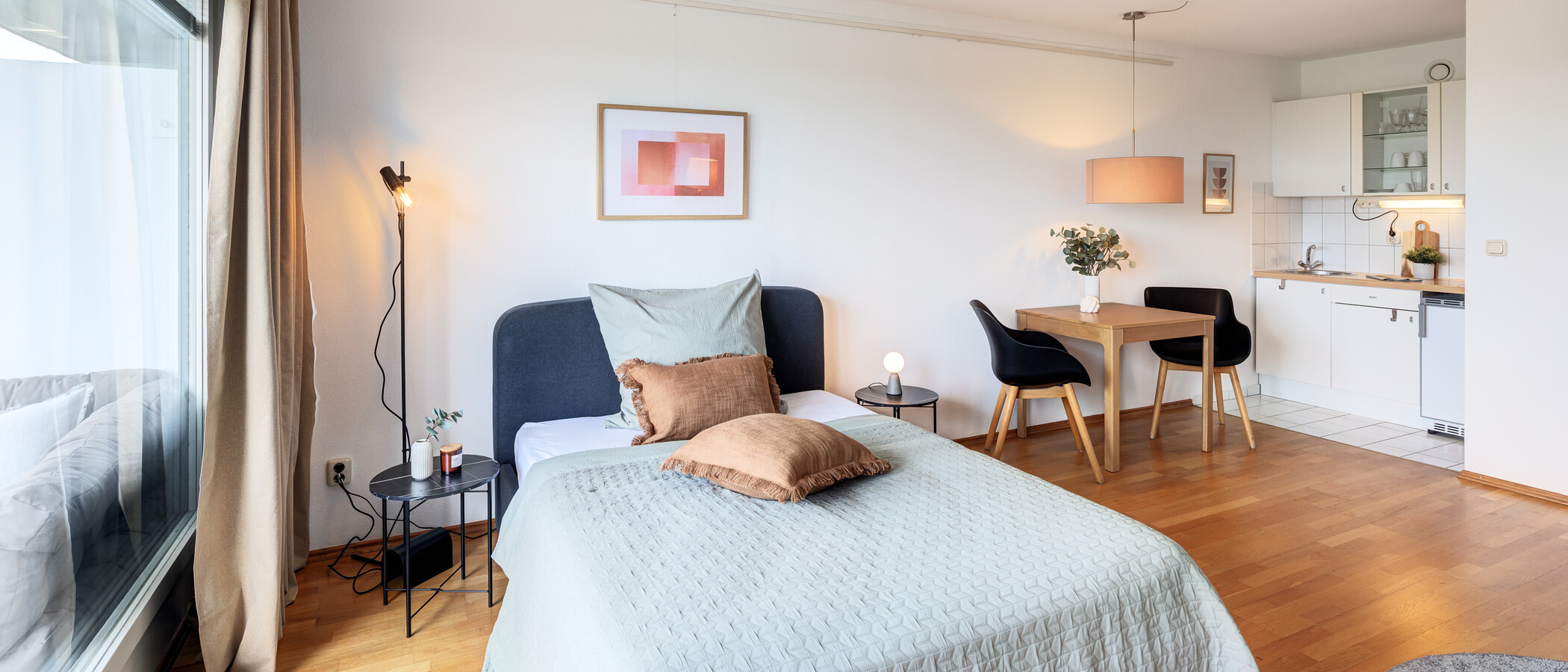 квартира München Schwabing 02 зона для сна 4700