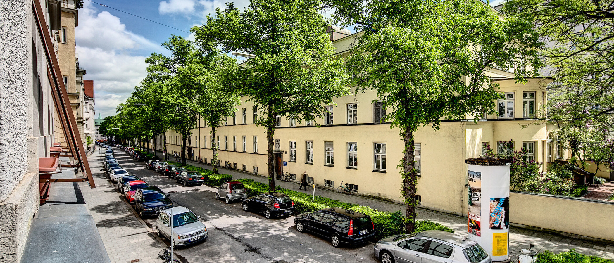 квартира München Isarvorstadt 01 вид из окна 4713