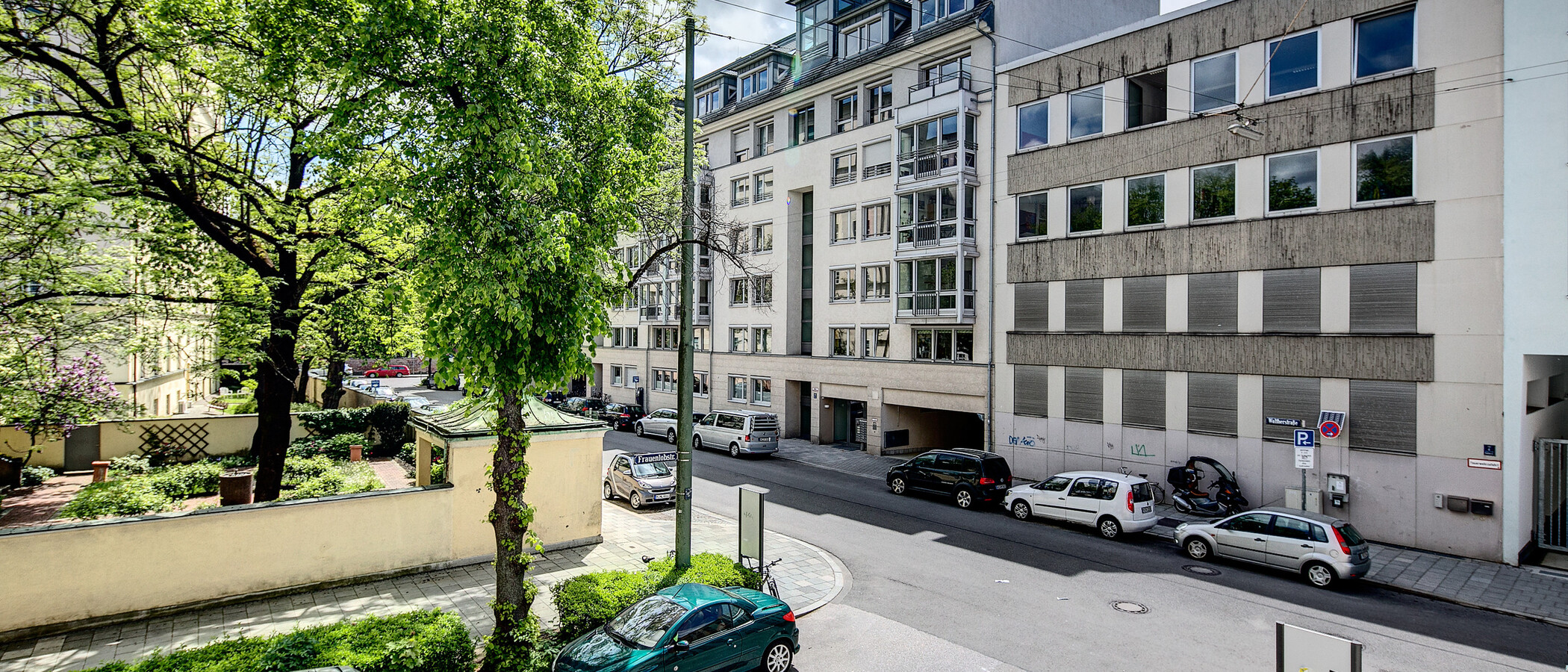квартира München Isarvorstadt 02 вид из окна 4713