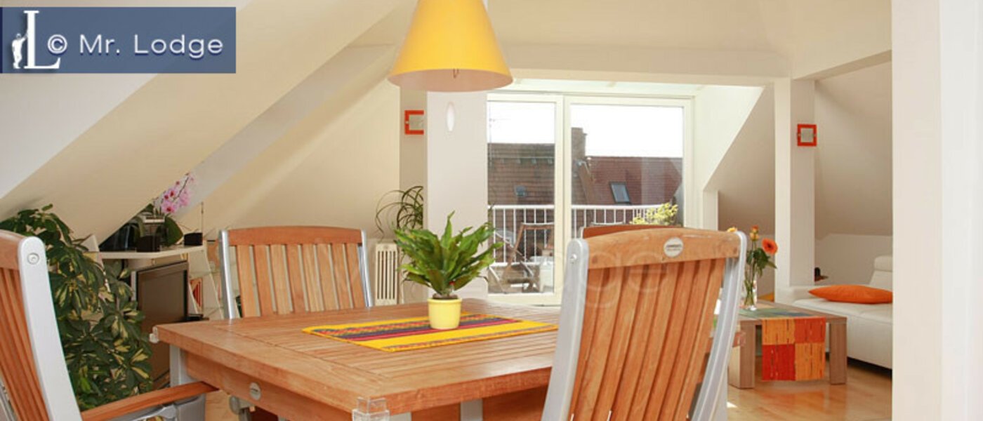 мансардная квартира München Maxvorstadt - Rund um den Josephplatz 01 столовая 4768