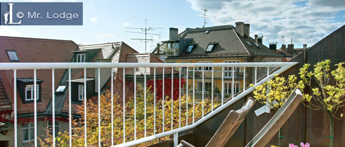 мансардная квартира München Maxvorstadt - Rund um den Josephplatz 02 терраса 4768