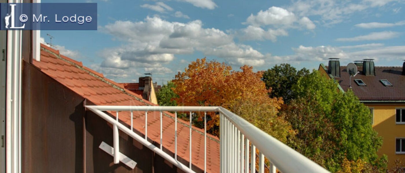 мансардная квартира München Maxvorstadt - Rund um den Josephplatz 04 терраса 4768