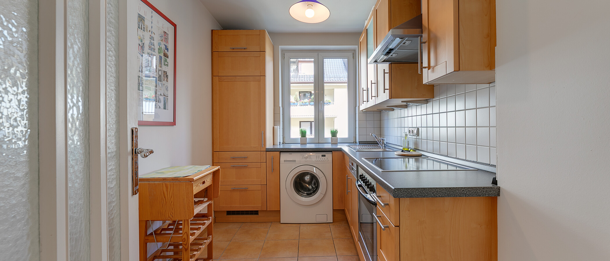 квартира München Schwabing-West (rund um den Hohenzollernplatz) 01 кухня 4783