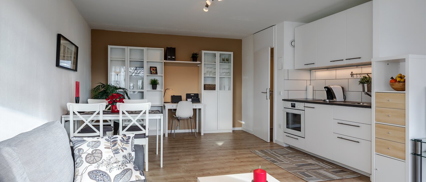 квартира München Sendling-Westpark 04 гостиная 4792