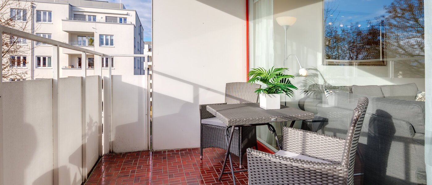 квартира München Sendling-Westpark 01 балкон 4792