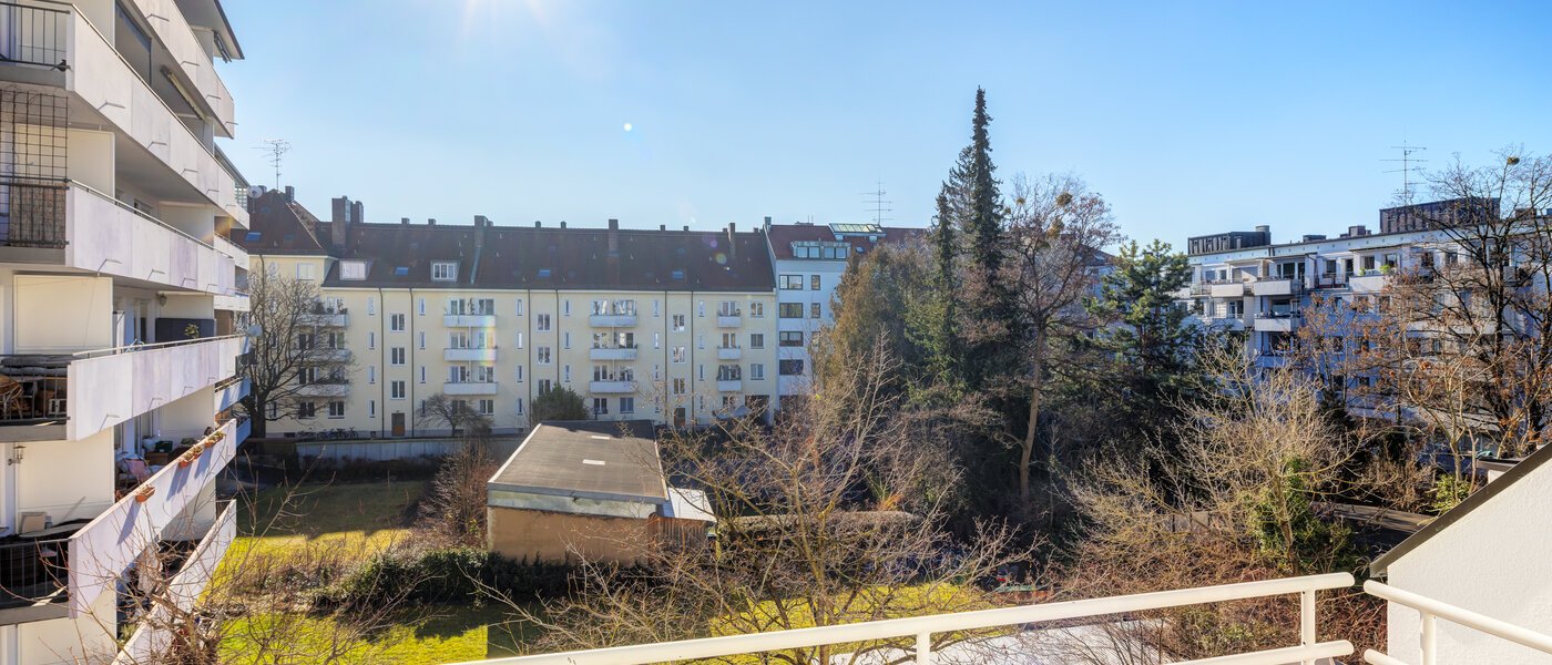 квартира München Schwabing-West (rund um den Bonner Platz) 01 вид из окна 4836