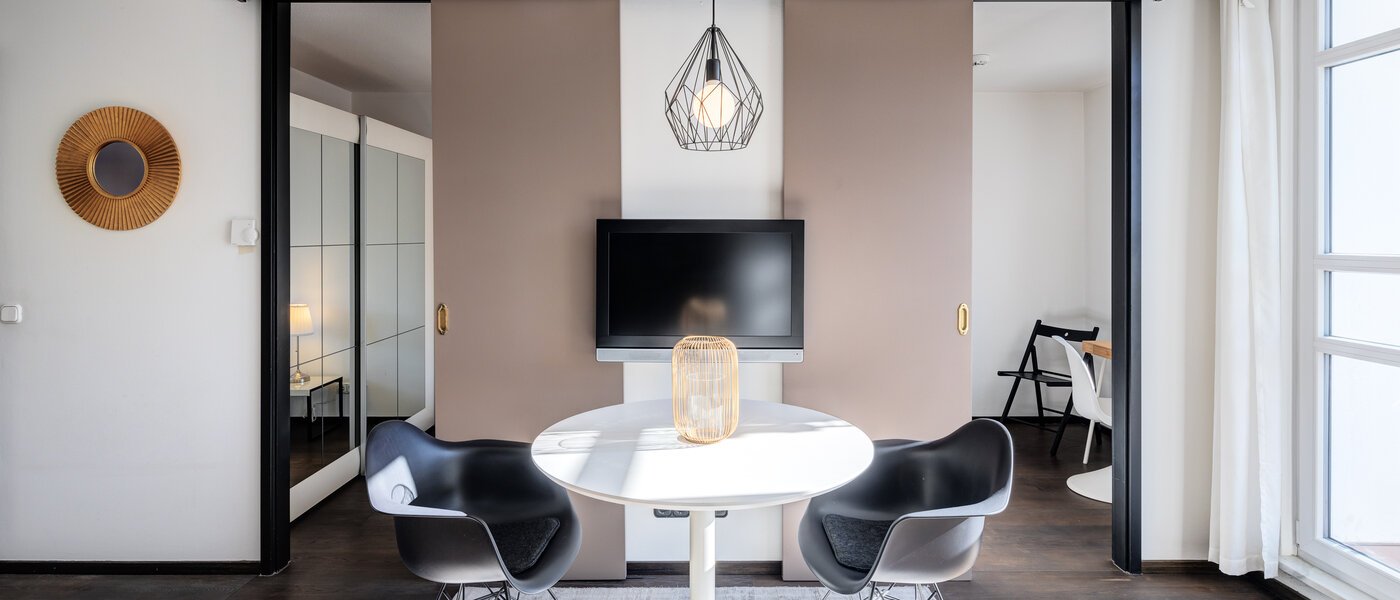 квартира München Schwabing-West (rund um den Bonner Platz) 03 жилое пространство 4836