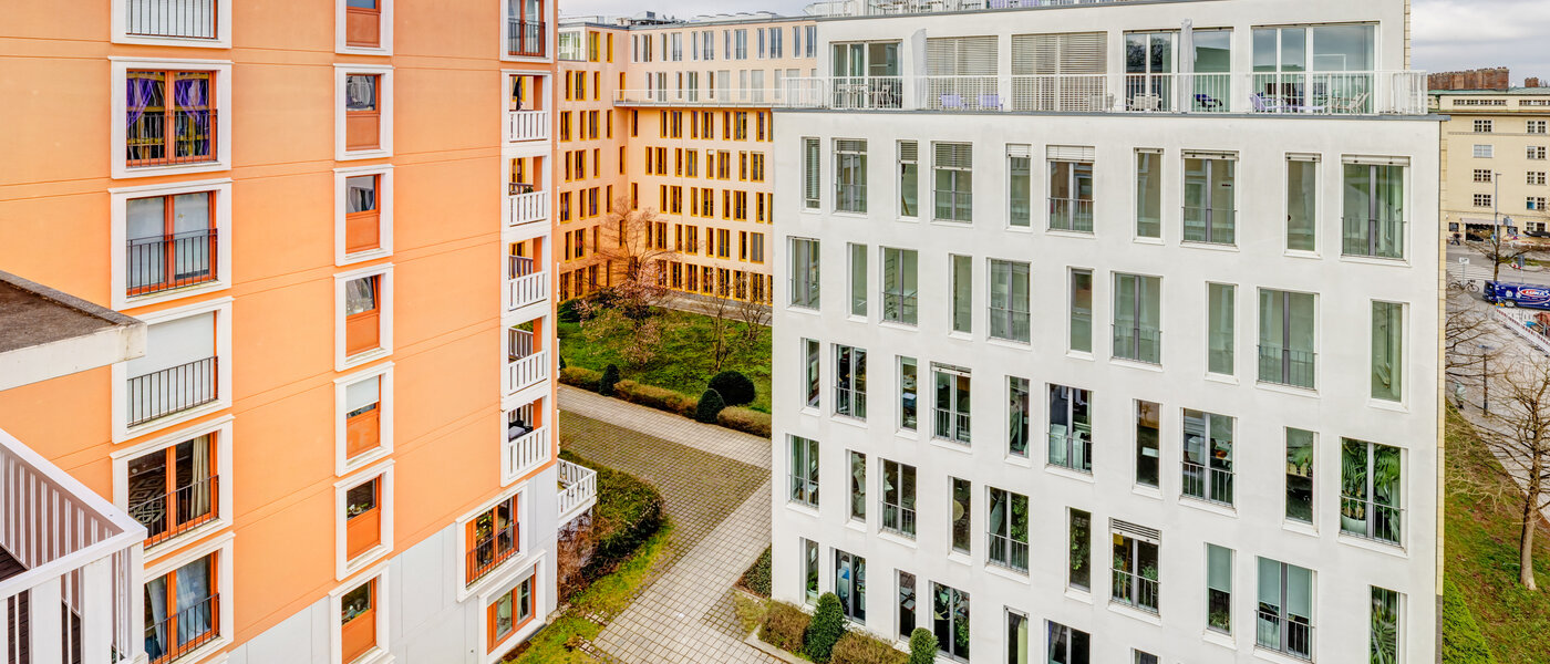 квартира München Schwanthalerhöhe 03 вид из окна 4863