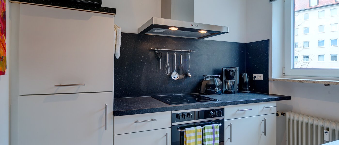 квартира München Schwabing-West (rund um den Hohenzollernplatz) 01 кухня 4890