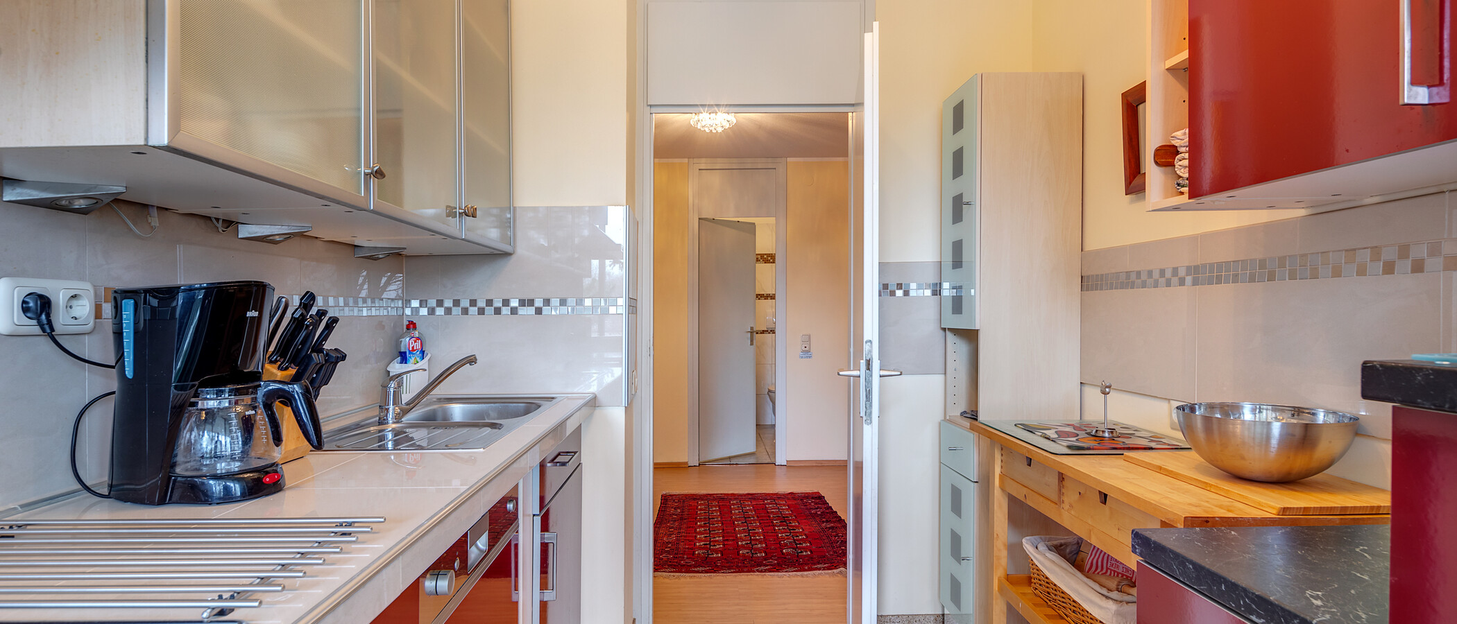 квартира München Schwabing-Nord (zw. Leopoldstraße & Englischen Garten) 03 кухня 4892