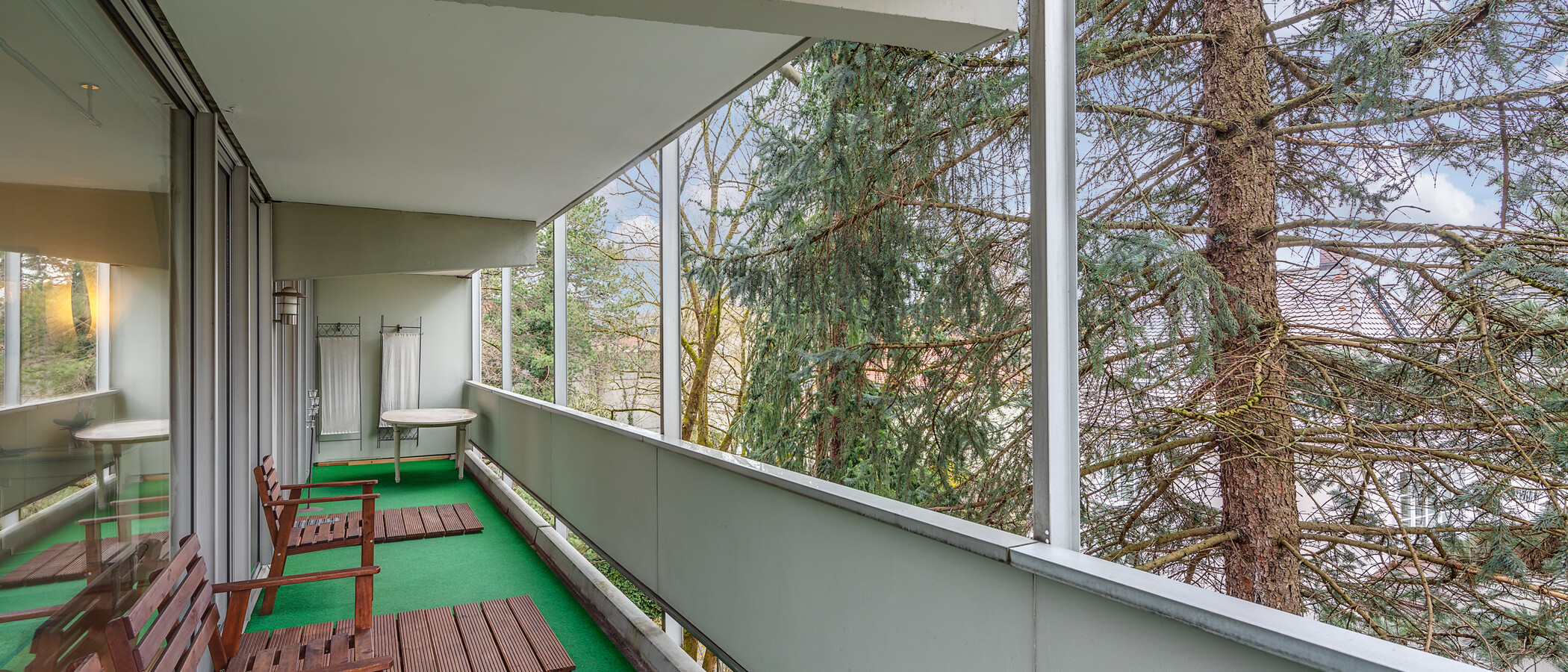 квартира München Schwabing-Nord (zw. Leopoldstraße & Englischen Garten) 03 балкон 4892