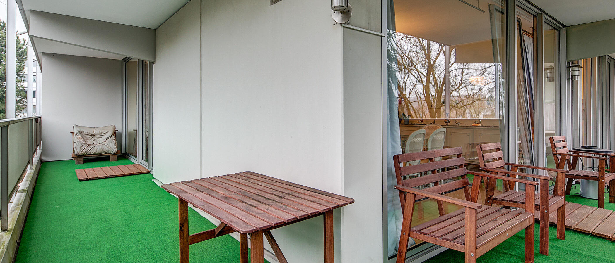 квартира München Schwabing-Nord (zw. Leopoldstraße & Englischen Garten) 04 балкон 4892