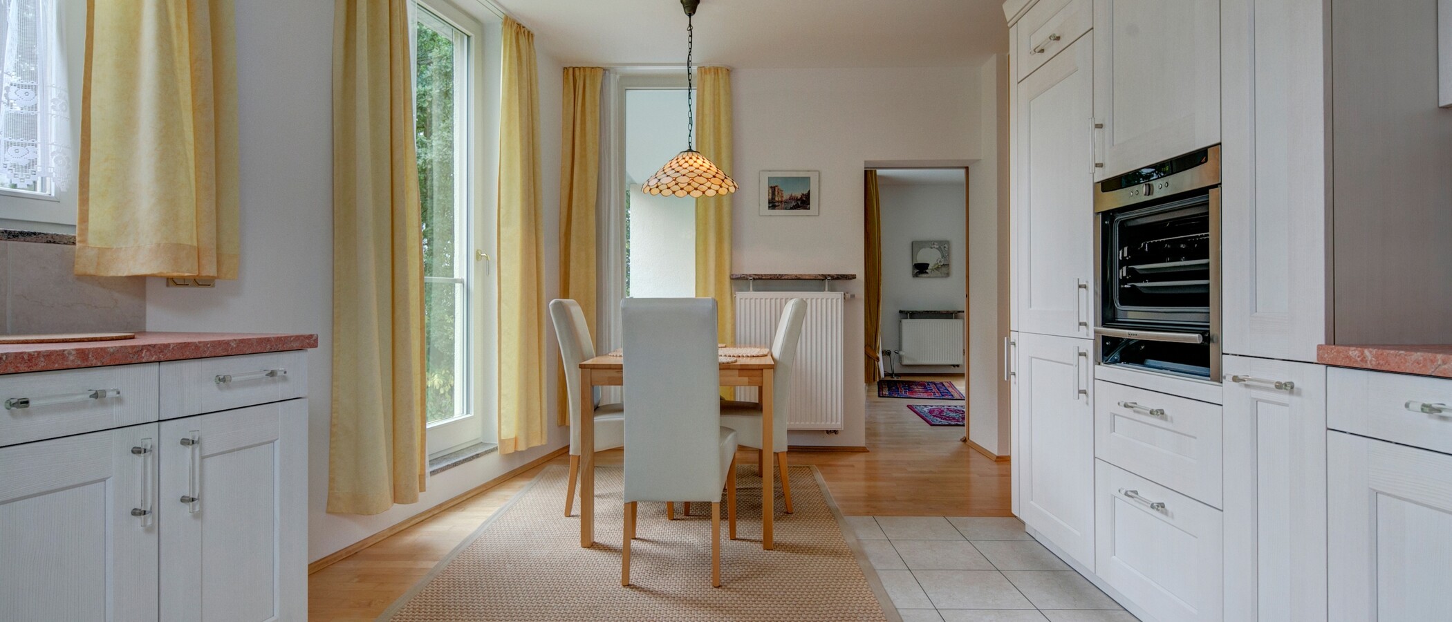 квартира München Schwabing - Alte Heide 05 кухня 4893