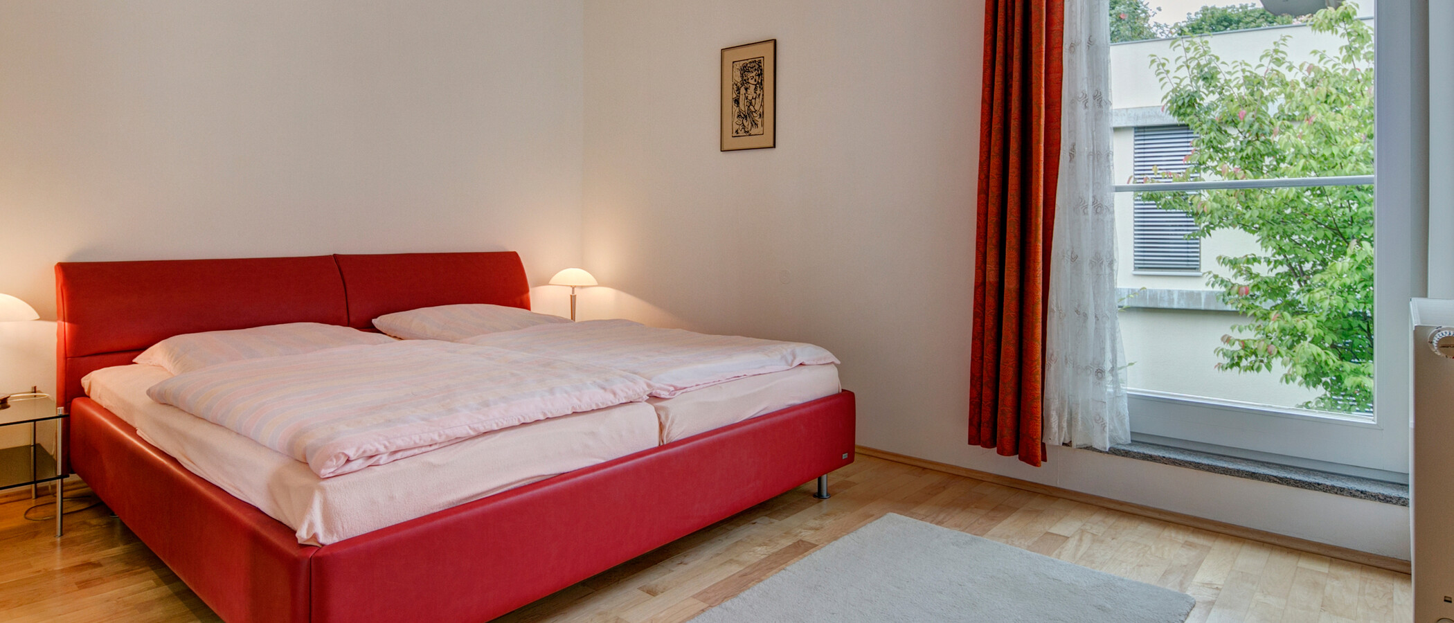 квартира München Schwabing - Alte Heide 01 спальная комната 4893