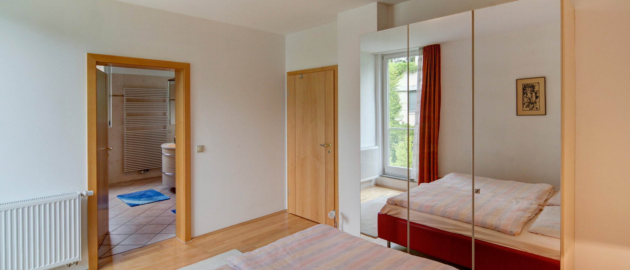 квартира München Schwabing - Alte Heide 03 спальная комната 4893