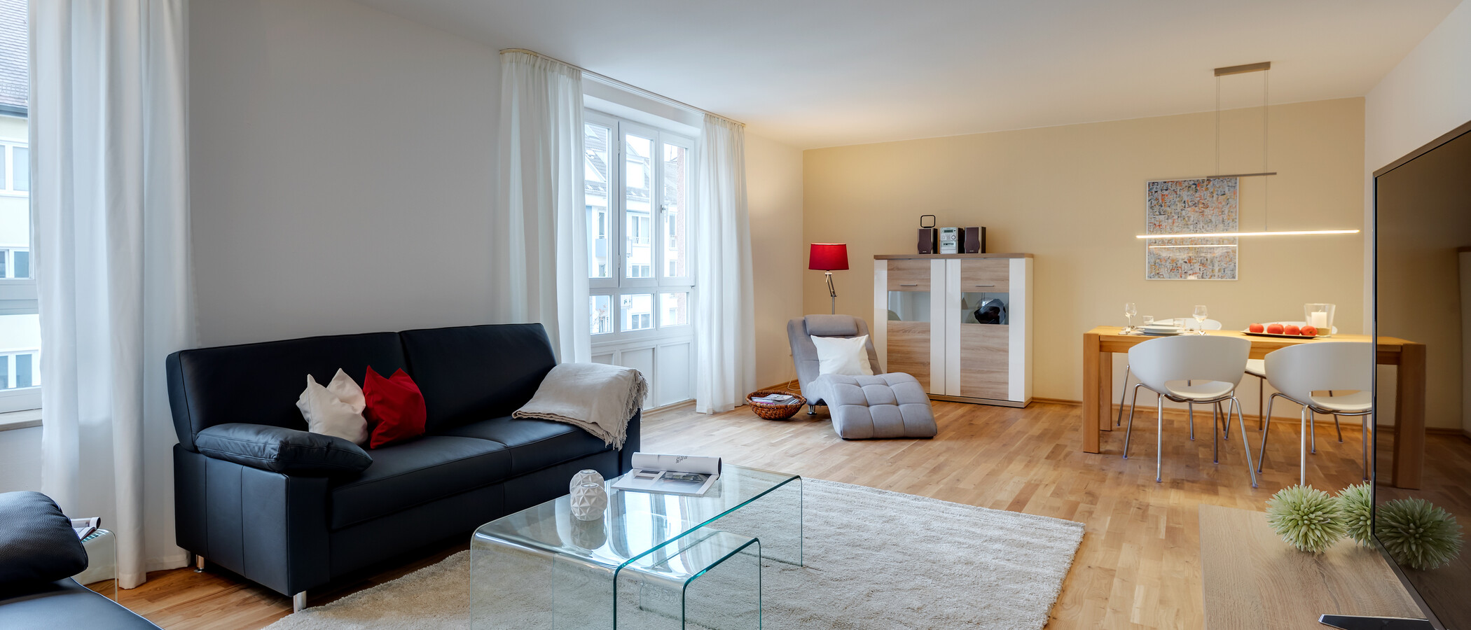 квартира München Maxvorstadt - Westen 06 гостиная 49