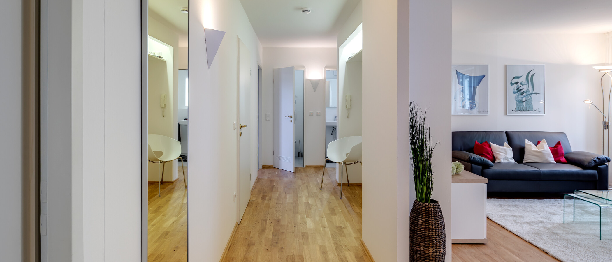 квартира München Maxvorstadt - Westen 01 коридор 49
