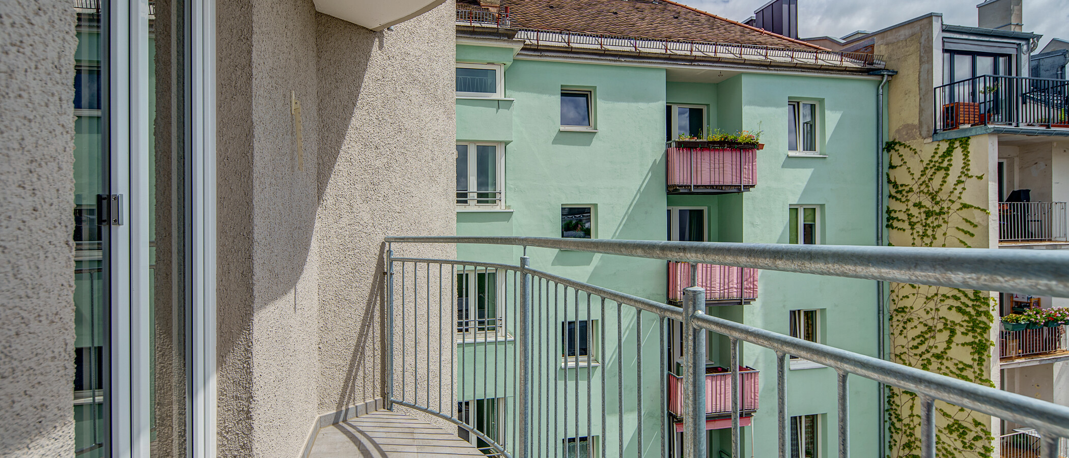 квартира München Maxvorstadt - Westen 01 балкон 49
