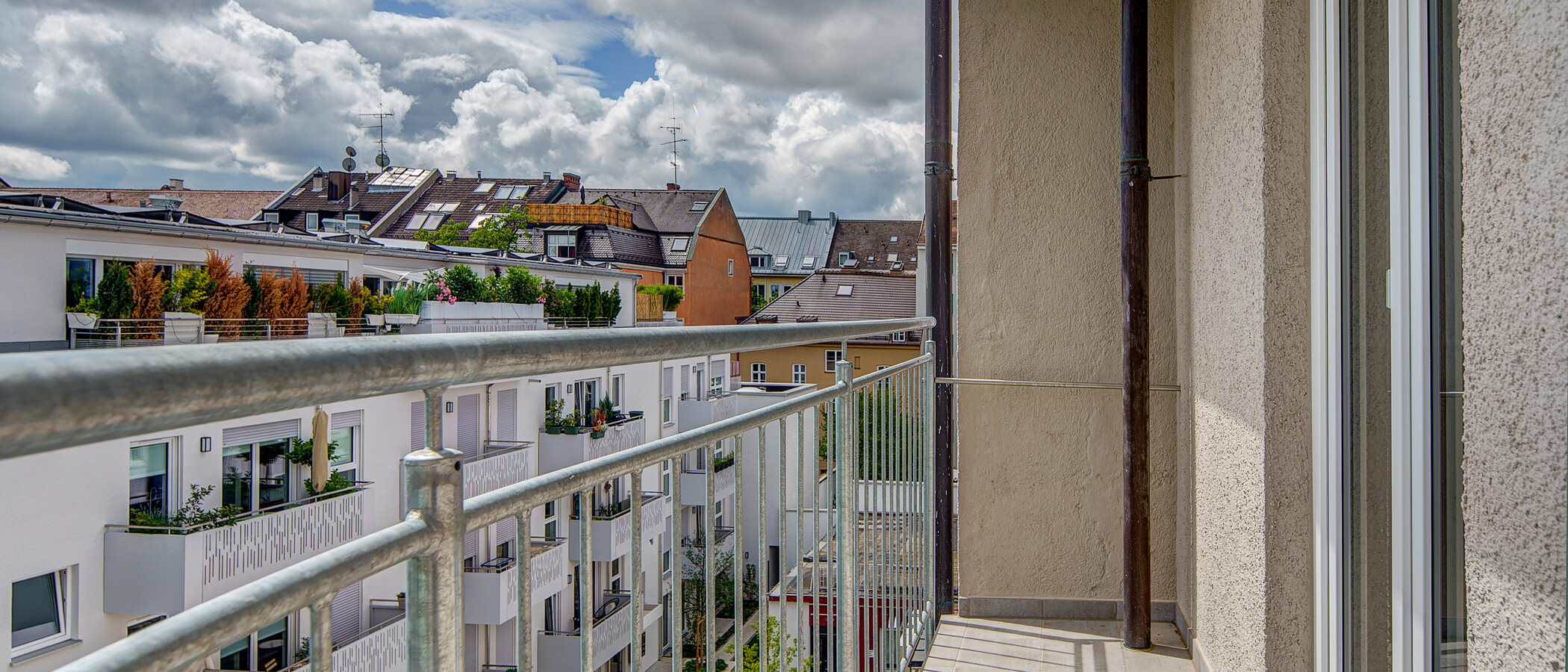 квартира München Maxvorstadt - Westen 02 балкон 49