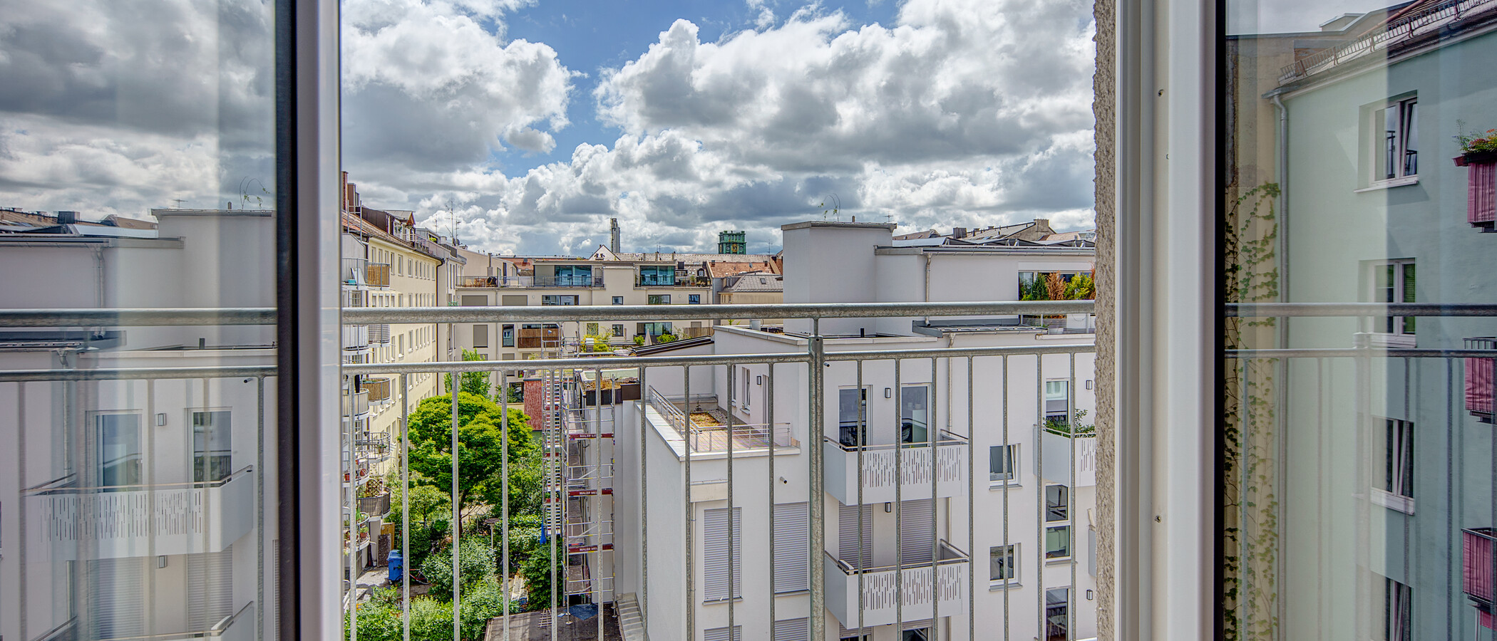 квартира München Maxvorstadt - Westen 03 балкон 49