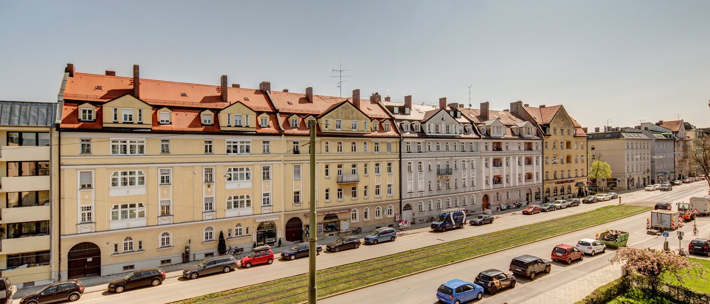 квартира München Schwabing-West (rund um den Bonner Platz) 01 вид из окна 4912