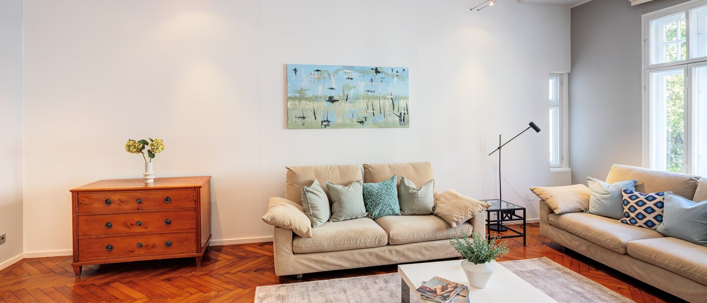 квартира München Schwabing (links der Leopoldstraße) 02 жилое пространство 4915