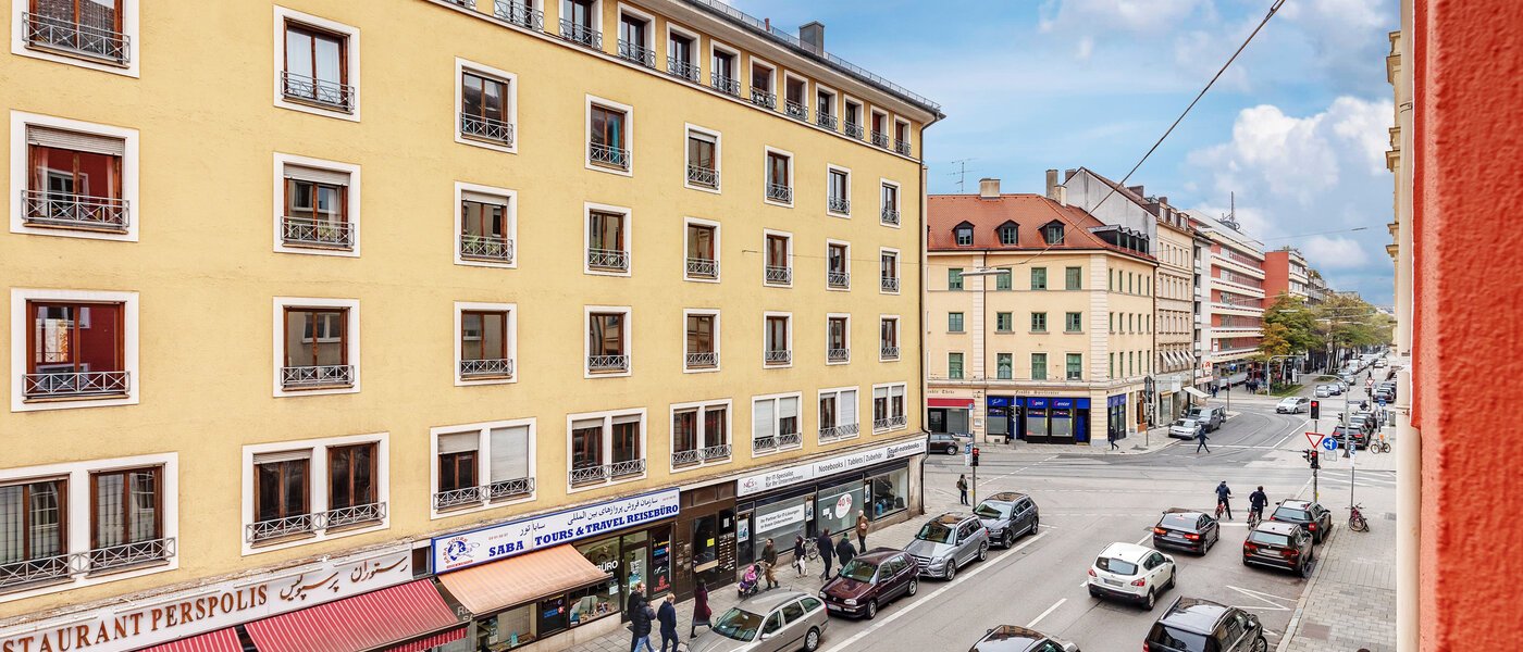 квартира München Maxvorstadt - Museumsviertel 01 вид из окна 4921