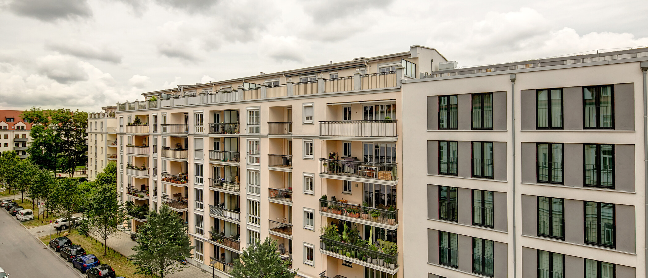 квартира München Haidhausen 01 вид из окна 4924