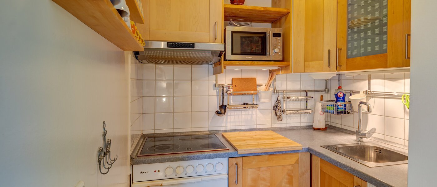 квартира München Nymphenburg 01 кухня 4942