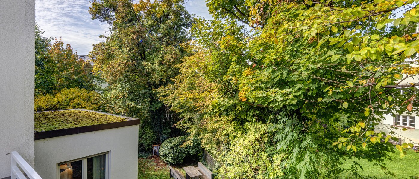 квартира München Nymphenburg 02 вид из окна 4942