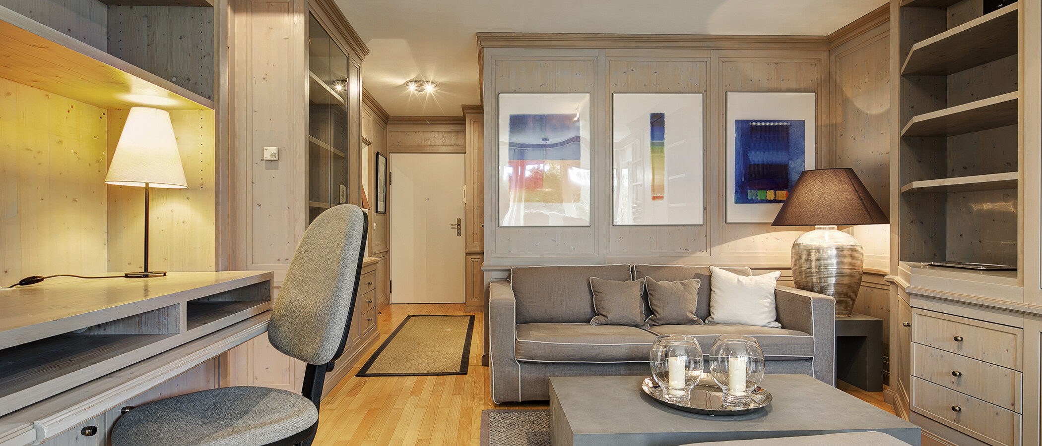 квартира München Obermenzing 01 гостиная 4944