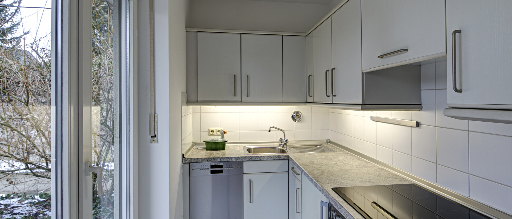 квартира München Obermenzing 02 кухня 4944