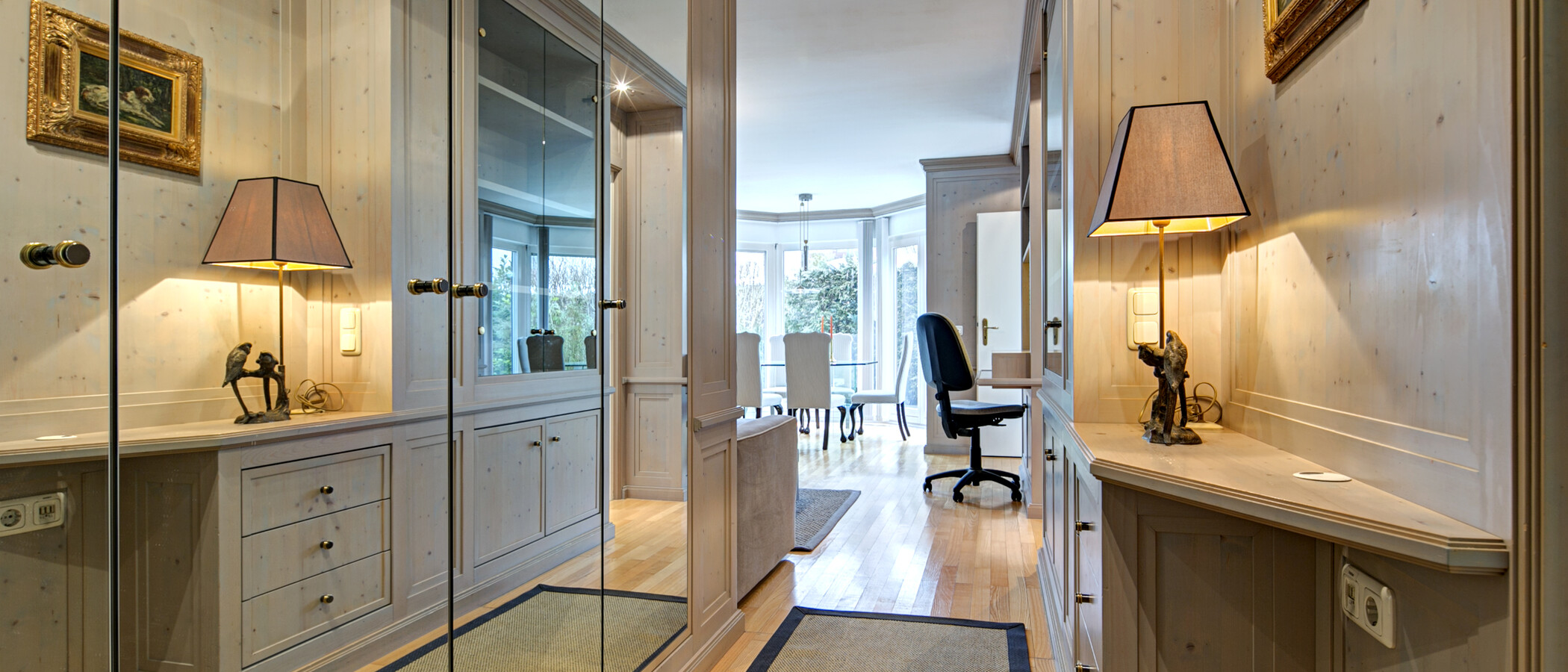 квартира München Obermenzing 01 коридор 4944