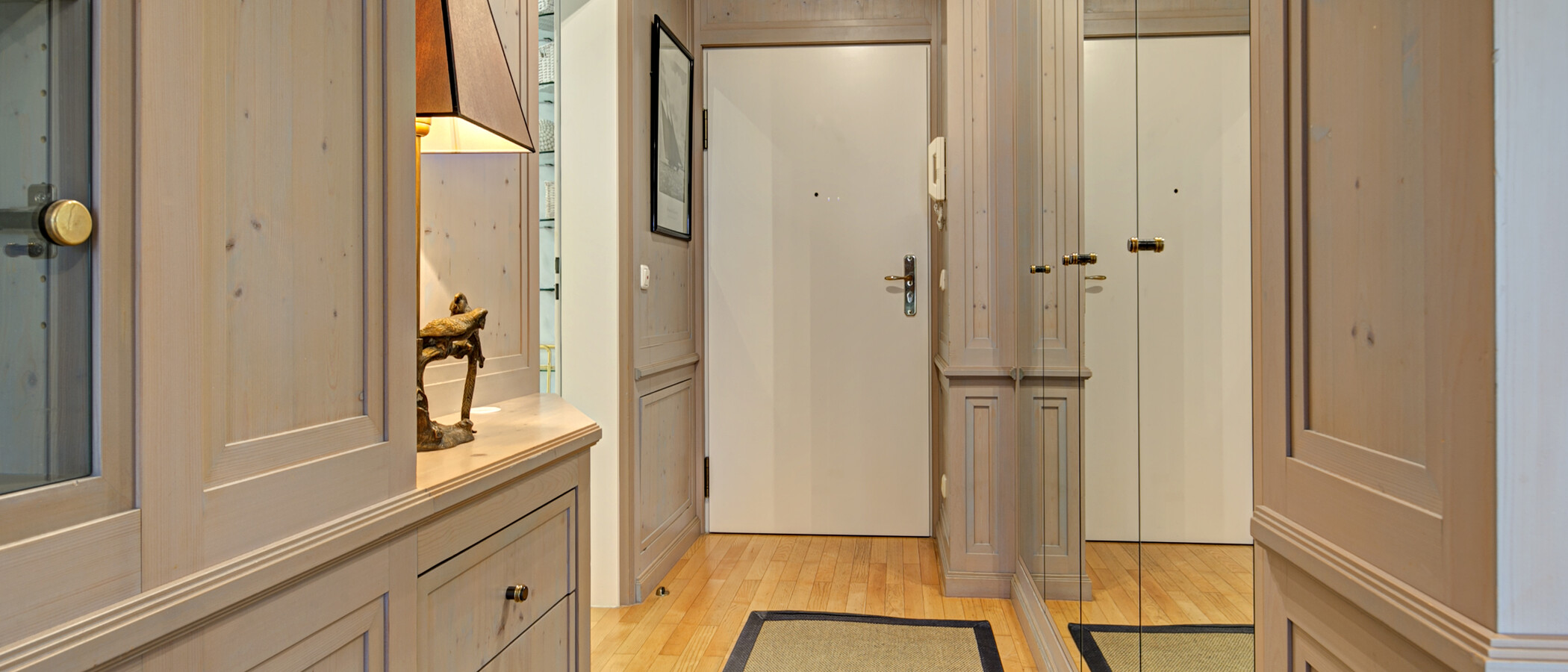 квартира München Obermenzing 02 коридор 4944