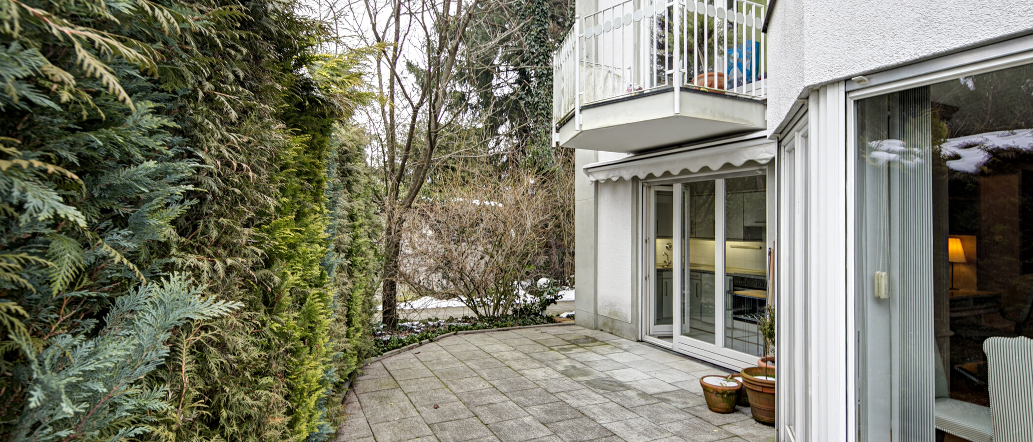 квартира München Obermenzing 01 терраса 4944