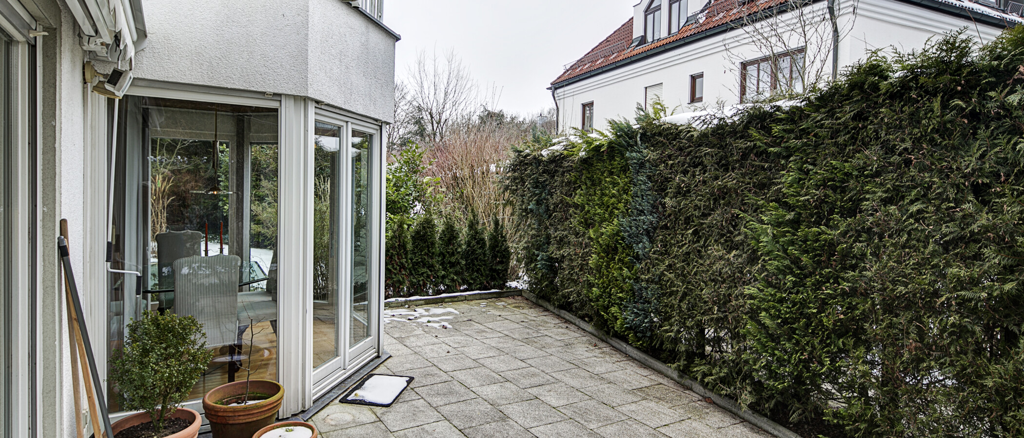 квартира München Obermenzing 03 терраса 4944