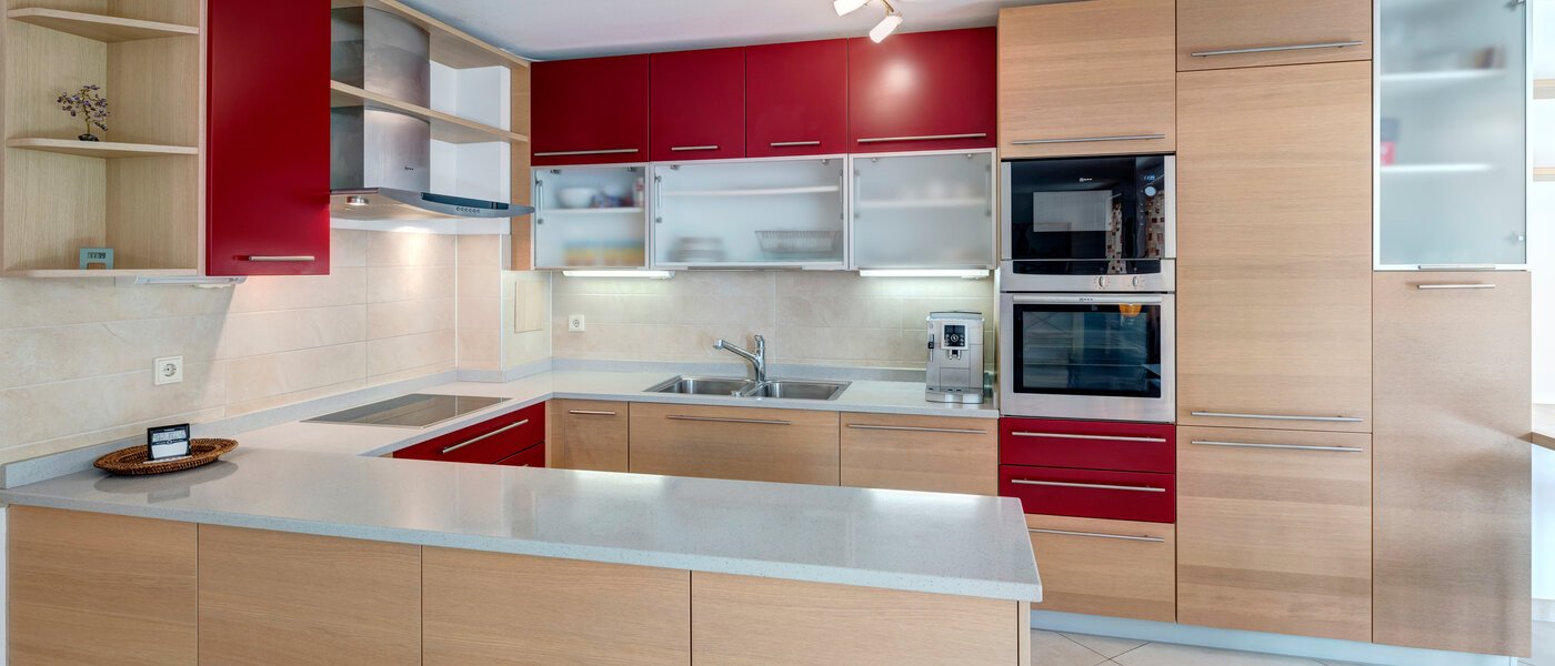 квартира с садом München Au 01 кухня 4965