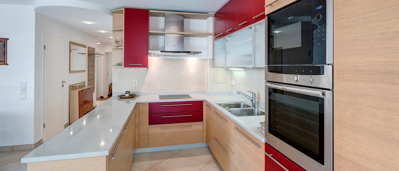 квартира с садом München Au 02 кухня 4965