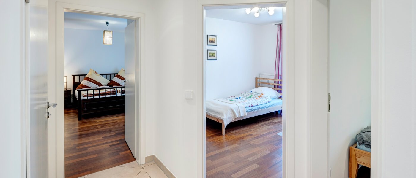 квартира с садом München Au 04 коридор 4965