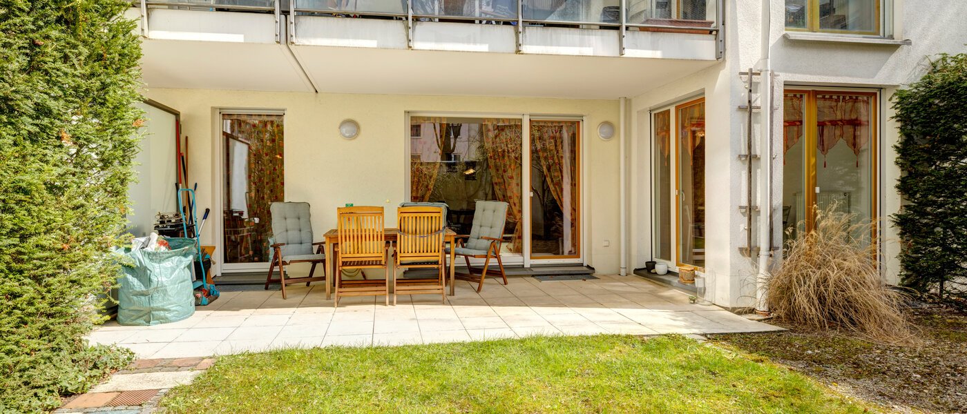 квартира с садом München Au 02 терраса 4965