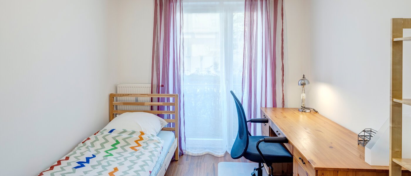 квартира с садом München Au 01 3-я спальная комната 4965