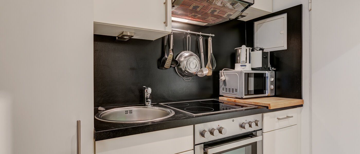 квартира München Schwabing-West (rund um den Hohenzollernplatz) 01 кухня 4983