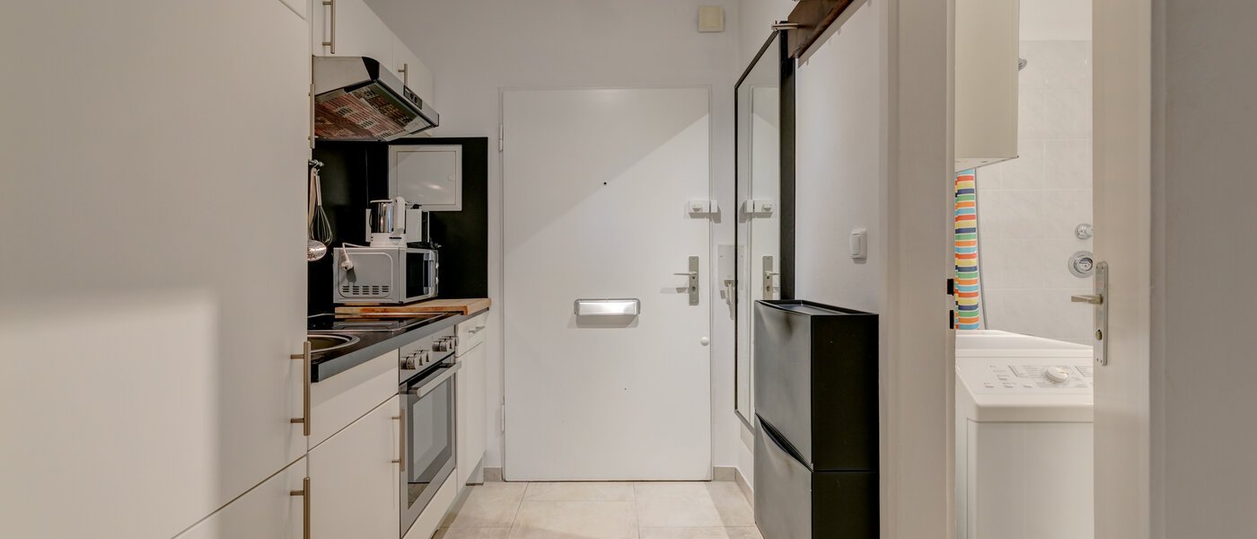 квартира München Schwabing-West (rund um den Hohenzollernplatz) 02 коридор 4983